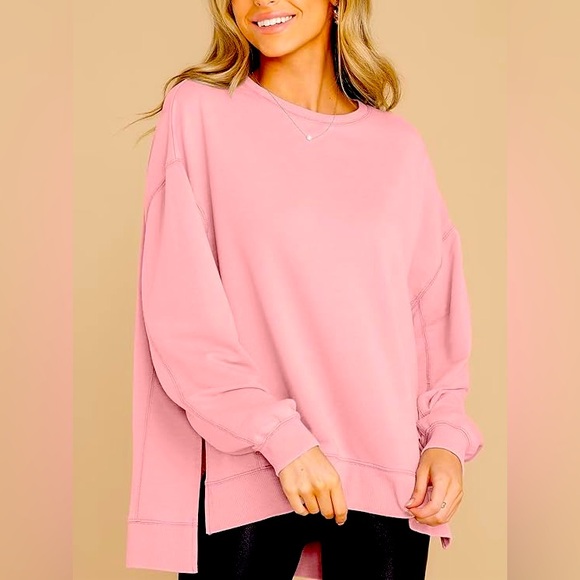 Tops - NWOT Cozy Pink Sweatshirt